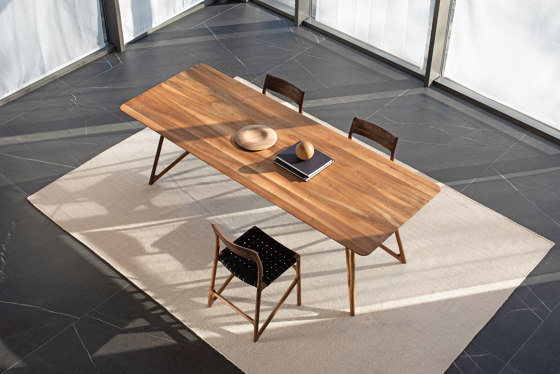 Tink table | 240x90x75 | walnut | Dining tables | Gazzda