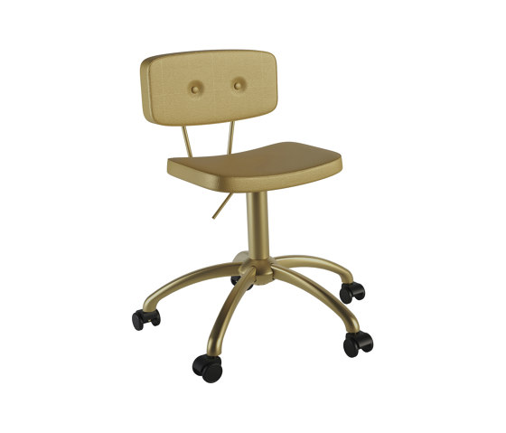 Golden Guy | GAMMASTORE Styling stool | Beauty salon stools | GAMMA & BROSS