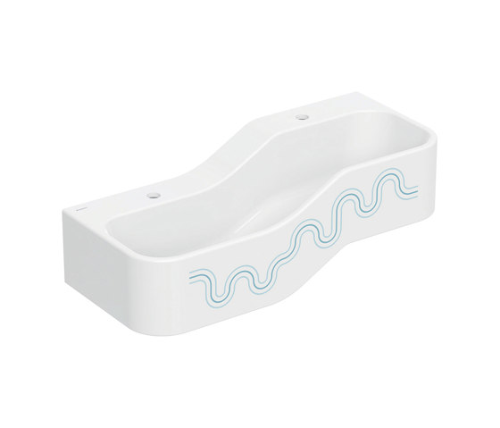 Bambini | Play and washspace ocean blue / light blue | Wash basins | Geberit