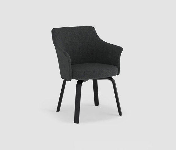 PORTS Chair avec piètement 4 pieds | Fauteuils | Bene