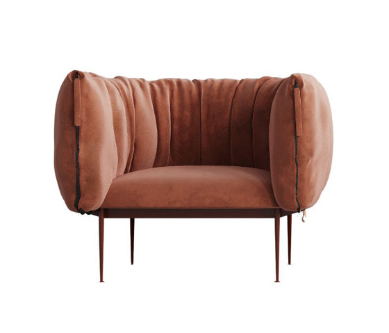 Puffer lounge chair | Poltrone | Jess