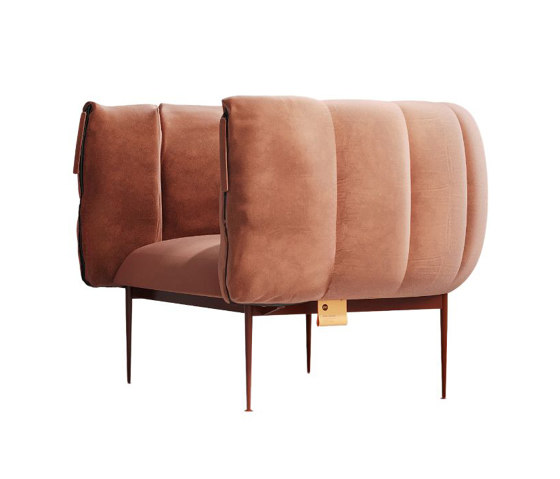 Puffer lounge chair | Fauteuils | Jess