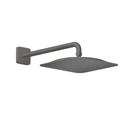 AXOR Citterio C Overhead shower 270/270 1jet with shower arm | Brushed Black Chrome | Shower controls | AXOR