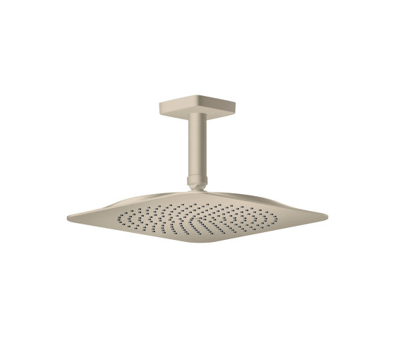 AXOR Citterio C Soffione doccia 270/270 1jet con fissaggio a soffitto | Nickel Spazzolato | Rubinetteria doccia | AXOR