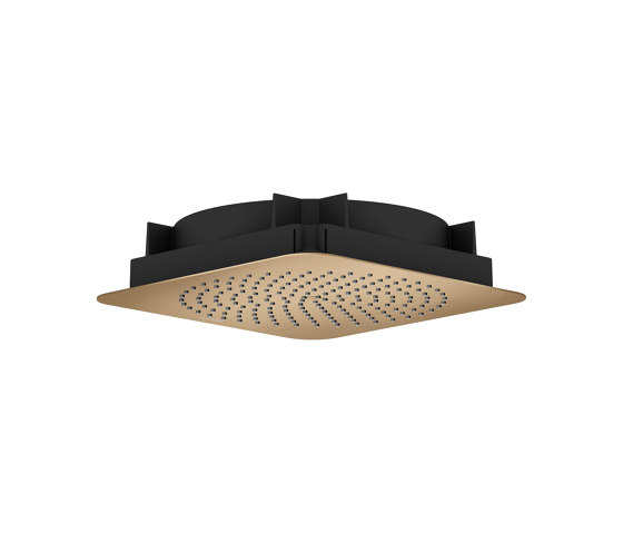 AXOR Citterio C Soffione doccia 270/270 1jet EcoSmart+ ad incasso a soffitto | Bronzo Spazzolato | Rubinetteria doccia | AXOR