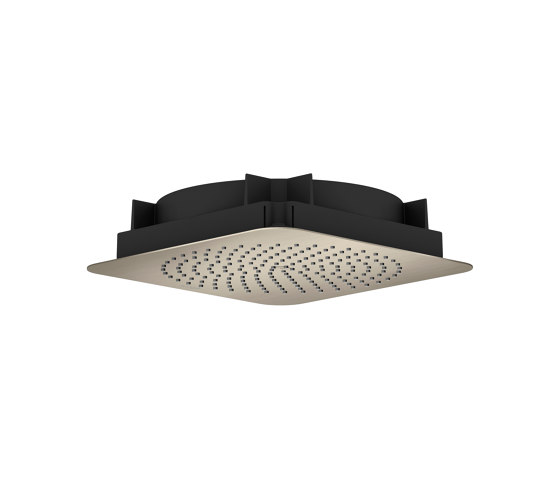 AXOR Citterio C Soffione doccia 270/270 1jet EcoSmart+ ad incasso a soffitto | Nickel Spazzolato | Rubinetteria doccia | AXOR