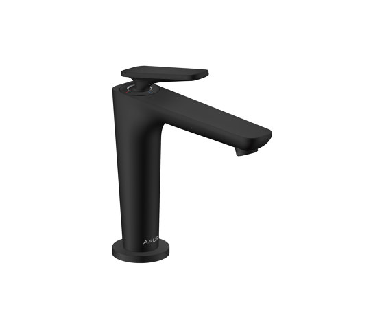 AXOR Citterio C Single lever basin mixer 125 with CoolStart and waste set | Matt black | Wash basin taps | AXOR