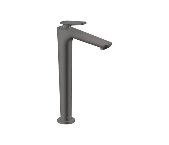 AXOR Citterio C Single lever basin mixer 250 with CoolStart and waste set | Brushed Black Chrome | Wash basin taps | AXOR