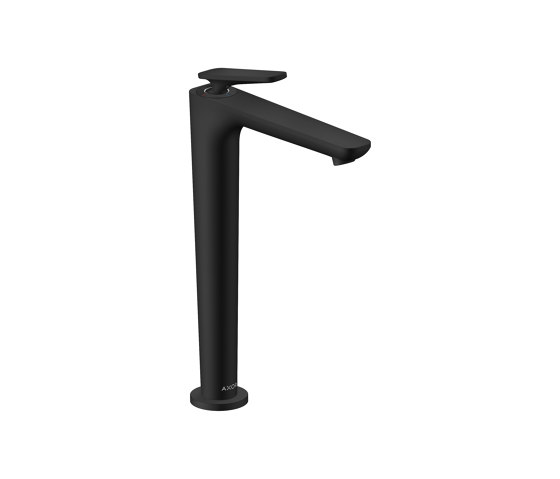 AXOR Citterio C Mitigeur de lavabo 250 CoolStart, bonde à écoulement libre | Noir mat | Robinetterie pour lavabo | AXOR