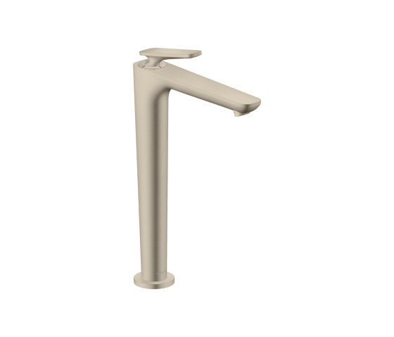 AXOR Citterio C Single lever basin mixer 250 with CoolStart and waste set | Brushed Nickel | Wash basin taps | AXOR