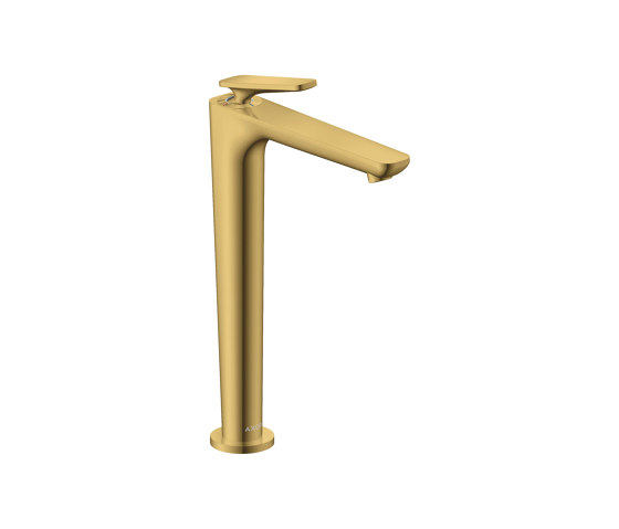 AXOR Citterio C Single lever basin mixer 250 with CoolStart and waste set | Polished Gold Optic | Wash basin taps | AXOR