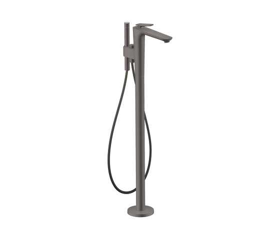 AXOR Citterio C Single lever bath mixer floor-standing | Brushed Black Chrome | Bath taps | AXOR