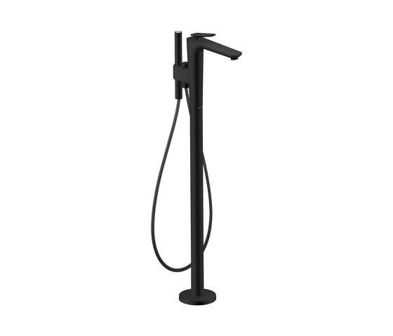 AXOR Citterio C Single lever bath mixer floor-standing | Matt black | Bath taps | AXOR