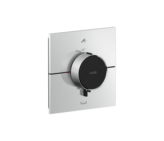 AXOR ShowerSelect ID Termostato empotrado square para 2 funciones con combinación de seguridad integrada según EN1717 | Grifería para duchas | AXOR