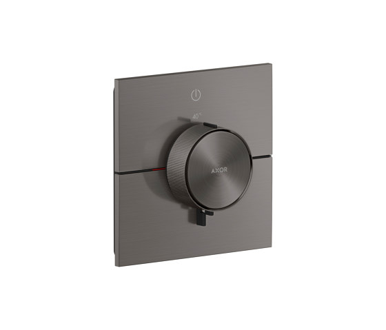 AXOR ShowerSelect ID Thermostat Unterputz eckig für 1 Verbraucher | Brushed Black Chrome | Duscharmaturen | AXOR