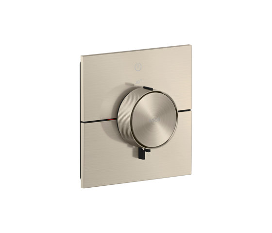 AXOR ShowerSelect ID Thermostat Unterputz eckig für 1 Verbraucher | Brushed Nickel | Duscharmaturen | AXOR