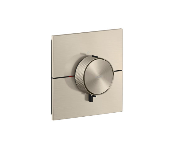 AXOR ShowerSelect ID Thermostat HighFlow Unterputz eckig | Brushed Nickel | Duscharmaturen | AXOR