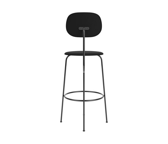 Afteroom Bar Chair Plus | Black Base | Fully Upholstered | Sierra - Black, 1001 | Sgabelli bancone | Audo Copenhagen