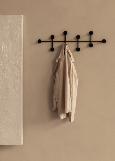 Afteroom Coat Hanger | Large | Black | Perchas | Audo Copenhagen