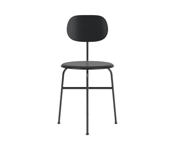 Afteroom Dining Chair Plus | Black Base | Veneer Seat and Back | Black | Chaises | Audo Copenhagen