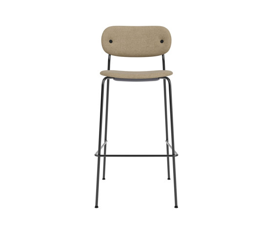 Co Bar Chair | Fully Upholstered | Audo Bouclé - Beige, 02 | Barhocker | Audo Copenhagen