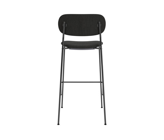 Co Bar Chair | Fully Upholstered | Re-wool - Black, 0198 | Sgabelli bancone | Audo Copenhagen