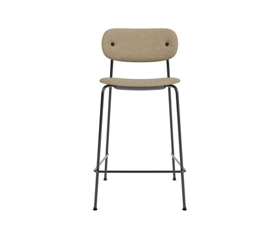 Co Counter Chair | Fully Upholstered | Audo Bouclé - Beige, 02 | Taburetes de bar | Audo Copenhagen