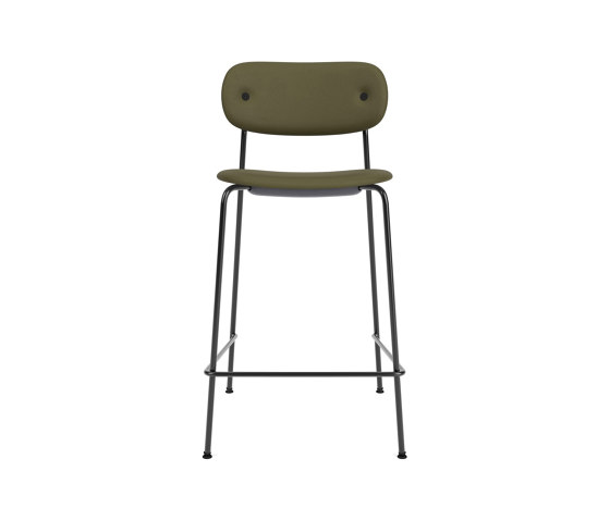 Co Counter Chair | Fully Upholstered | Sierra - Army, 0441 | Barhocker | Audo Copenhagen