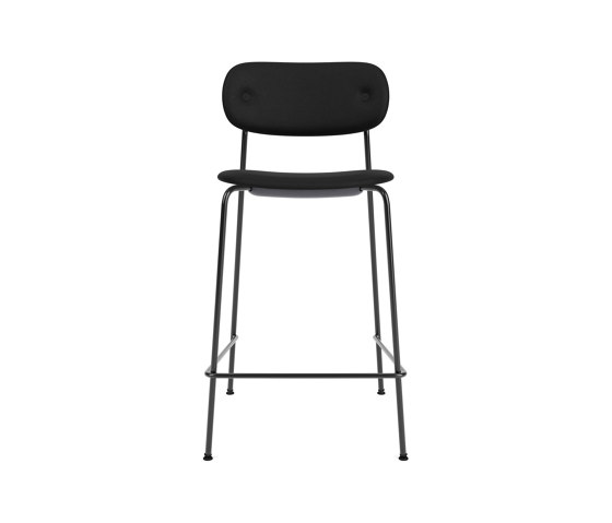 Co Counter Chair | Fully Upholstered | Sierra - Black, 1001 | Bar stools | Audo Copenhagen