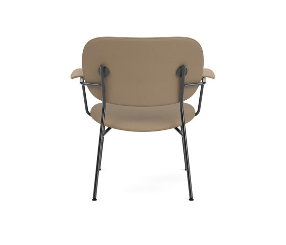 Co Lounge Chair W/Armrest, Upholstered Seat and Back | Sierra - Stone, 1611 | Natural Oak | Fauteuils | Audo Copenhagen