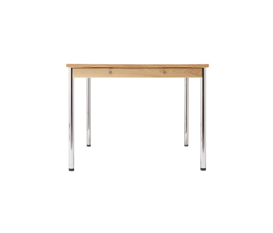 Co Table, 240x100 cm | Chrome - Laminate, Creme | Esstische | Audo Copenhagen