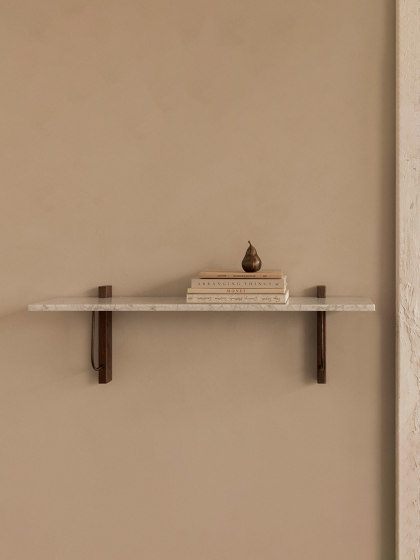 Corbel Shelf | Large | Carrara | Scaffali | Audo Copenhagen