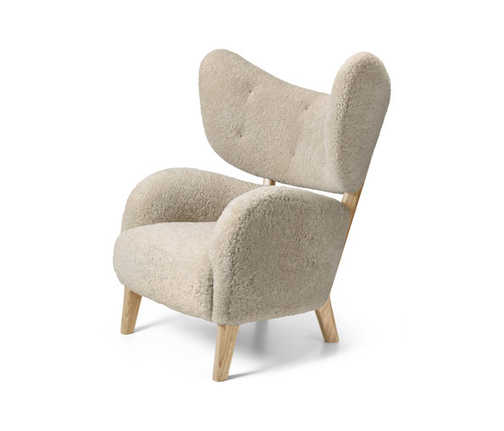 My Own Chair Sheepskin Moonlight/Natural Oak | Poltrone | Audo Copenhagen