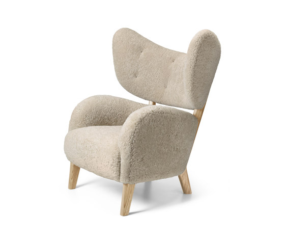 My Own Chair Sheepskin Moonlight/Natural Oak | Fauteuils | Audo Copenhagen