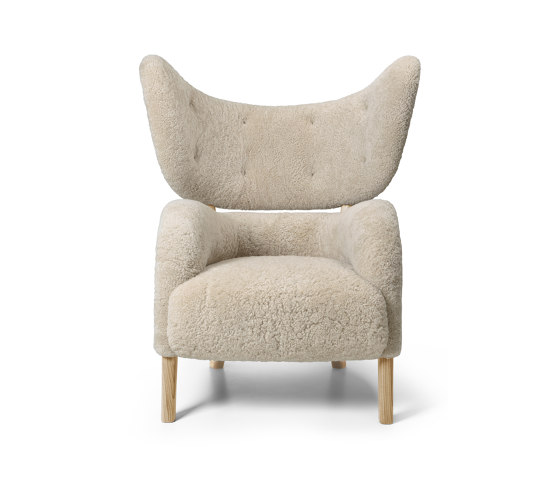 My Own Chair Sheepskin Moonlight/Natural Oak | Poltrone | Audo Copenhagen