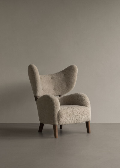 My Own Chair Sheepskin Moonlight/Natural Oak | Poltrone | Audo Copenhagen