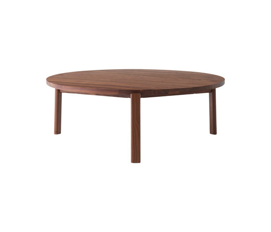 Passage Lounge Table,Ø90 CM | Walnut | Coffee tables | Audo Copenhagen