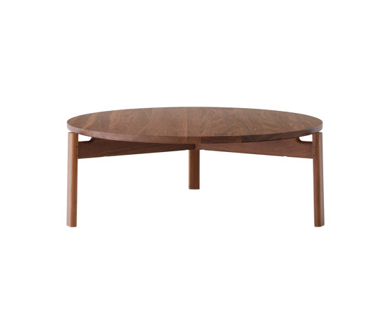 Passage Lounge Table,Ø90 CM | Walnut | Coffee tables | Audo Copenhagen