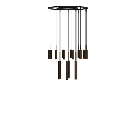 Tubulaire Chandelier, 20 | Deckenleuchten | Audo Copenhagen