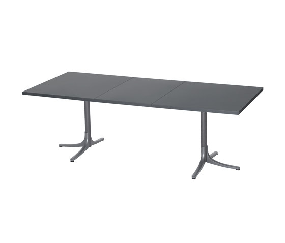 Metal table Arbon 160/218x90 extendable | Tavoli pranzo | Schaffner AG