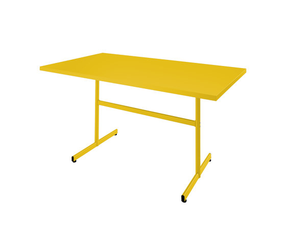 Metal table Basic Color 140x80 | Tavoli pranzo | Schaffner AG