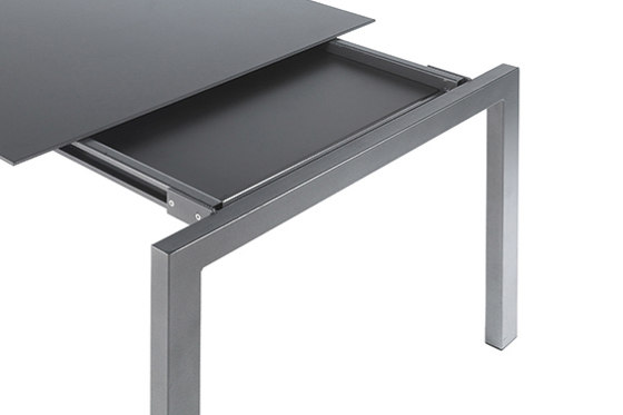 Fiberglass table Luzern 220/280x100 extendable | Dining tables | Schaffner AG