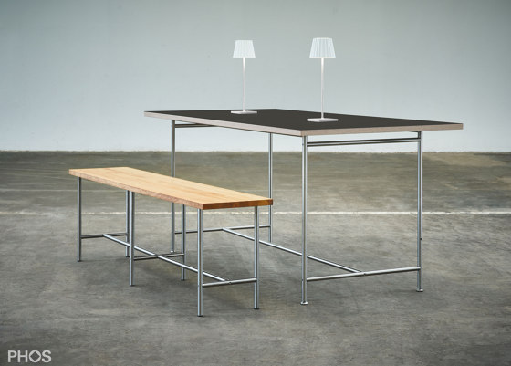 Mesa Karlsruhe - mesa de comedor - negro - 160x80 cm | Mesas comedor | PHOS Design