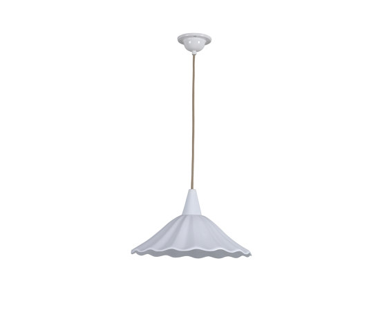 Christie 36 Pendant, Sand & Taupe Braided Cable | Suspensions | Original BTC