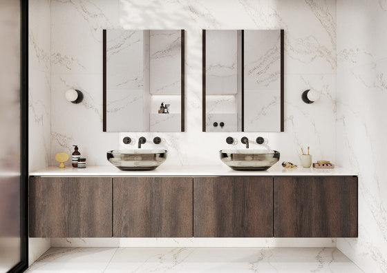 Satin | Bianco Andromeda | Lastre ceramica | Lapitec