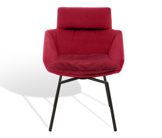 FAYE Side chair with low armrests | Chaises | KFF