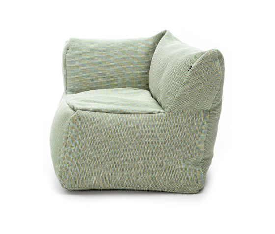 Dotty Pouf Club Corner Extra Large Lime | Poltrone | Roolf Outdoor Living