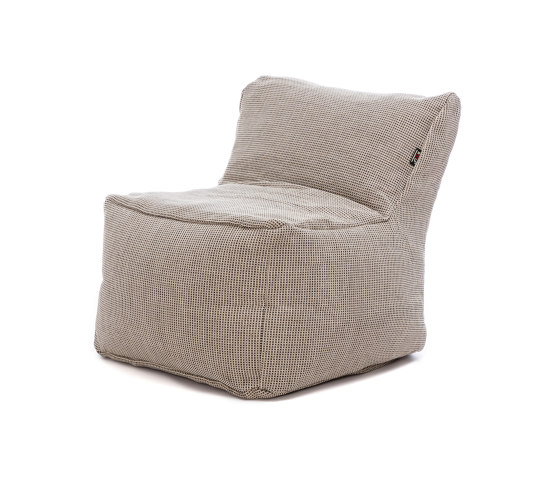 Dotty Pouf Extra Large Beige | Armchairs | Roolf Outdoor Living