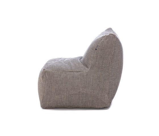 Dotty Pouf Extra Large Grey | Armchairs | Roolf Outdoor Living