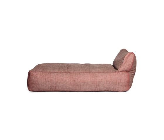 DOTTY Pouf Sedia Lunga Rosso sangue di bue | Chaise longue | Roolf Outdoor Living